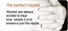 Vote and select the perfect nipple by the size of the areola and nipple projection